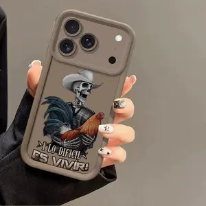 A New Creative Rooster Design iPhone cases Case Compatible with For iPhone 17 Pro Max 16 16e 15 14 Plus 13 12 Mini 11 Air X XS Pattern TPU Lens Protection Durable Soft Cover Gift 2D printing