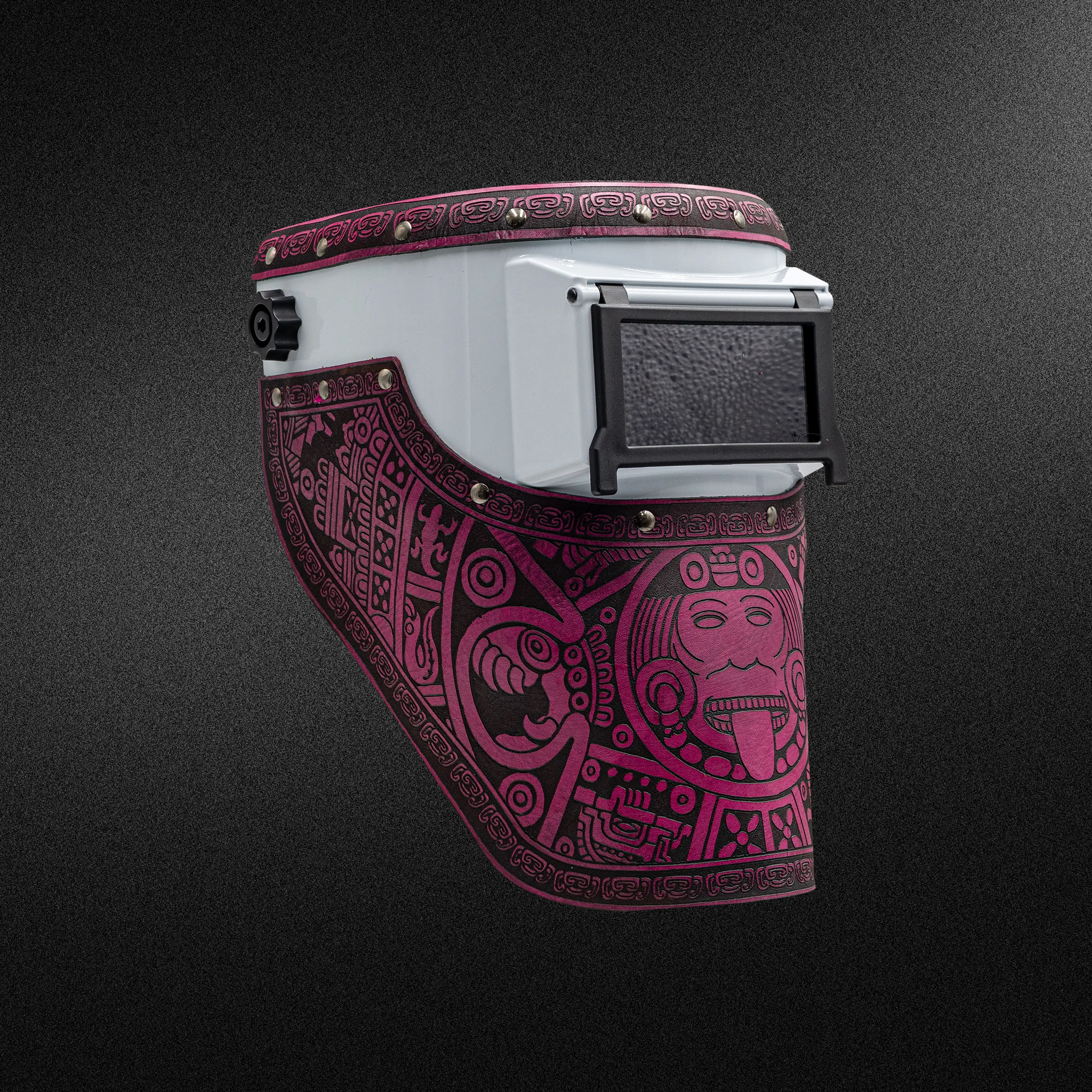 White Slimline - Pink Aztec