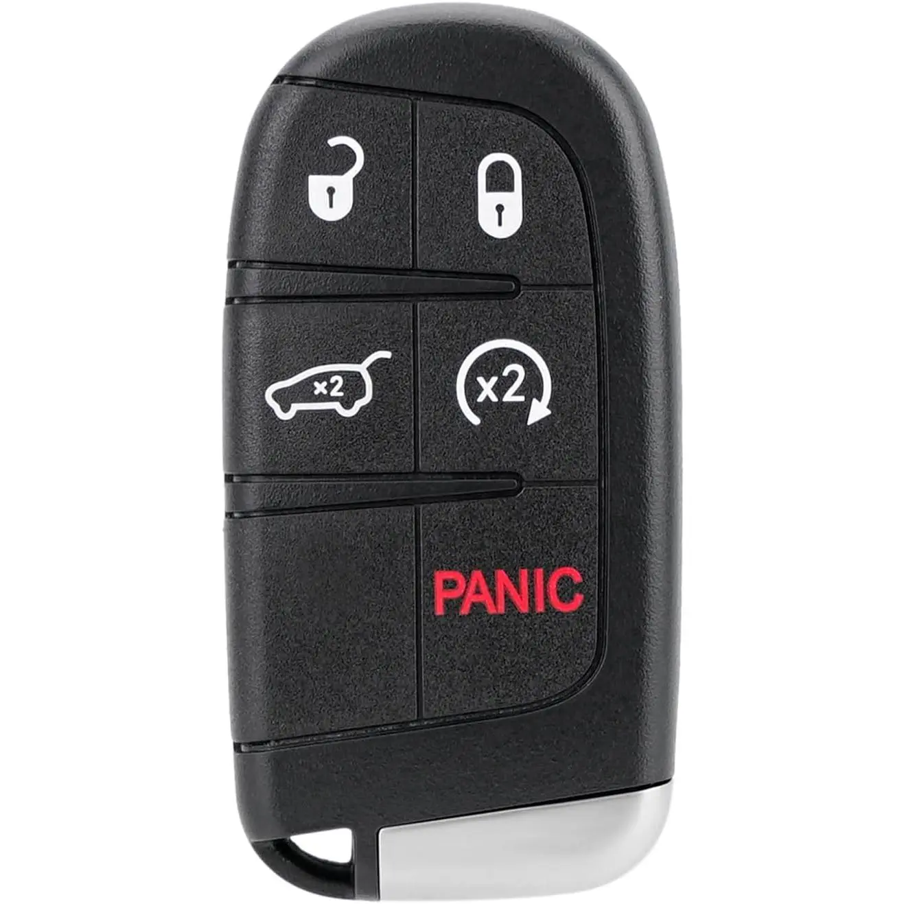 Keyless Entry Remote Key Fob Shell Replacement for Jeep Grand Cherokee 2014-2021, Compatible with M3N40821302, 68143505 Car Key Accessory, Car Key Protector