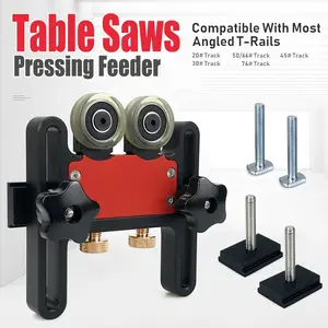 Woodworking Pusher Saw Blade Press Tool, Electric Circular Table Saw Guide, Featherboard Safety Aid for Precision Cutting