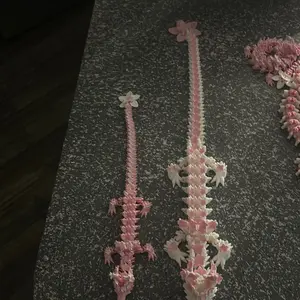 Medium 3d printed cherry blossom dragon