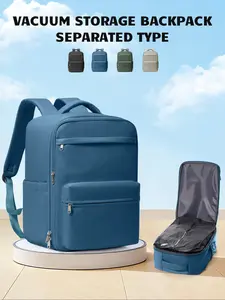 Vacuum Travel Backpack, Organized Daypack, Ryanair Airline 40x30x20 Backpack, Cabin Luggage, Flight Handbag, Carry-On Shoulder Bag, Casual Daily Commute Business Backpack