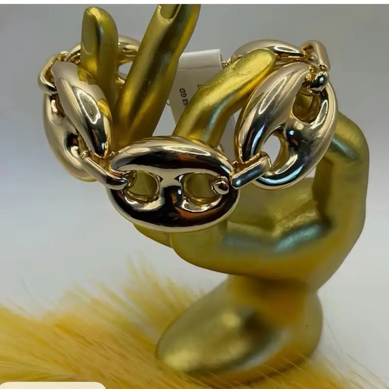 Let’s link chunky Mariner Bracelet ~Gold