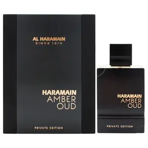 Al Haramain Amber Oud Private Edition Eau de Parfum Spray for Unisex, 2.0 Ounce_