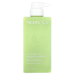 Medix 5.5 Body Treatment Cream, Coconut Oil + Manuka Honey, 15 fl oz (444 ml)