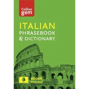 USED-Collins Gem Italian Phrasebook & Dictionary by Collins Uk (Paperback)