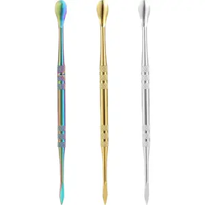 3pcs Stainless Steel Wax Carving Tools Set Sculpting Tool Spoon Kit for Carving Modeling