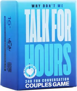 Why Don't We - 240 Conversation Starters for Couples - Get to Know Each Other Better. Fun Conversation Game for Couple, Card Games, Games for Date Night