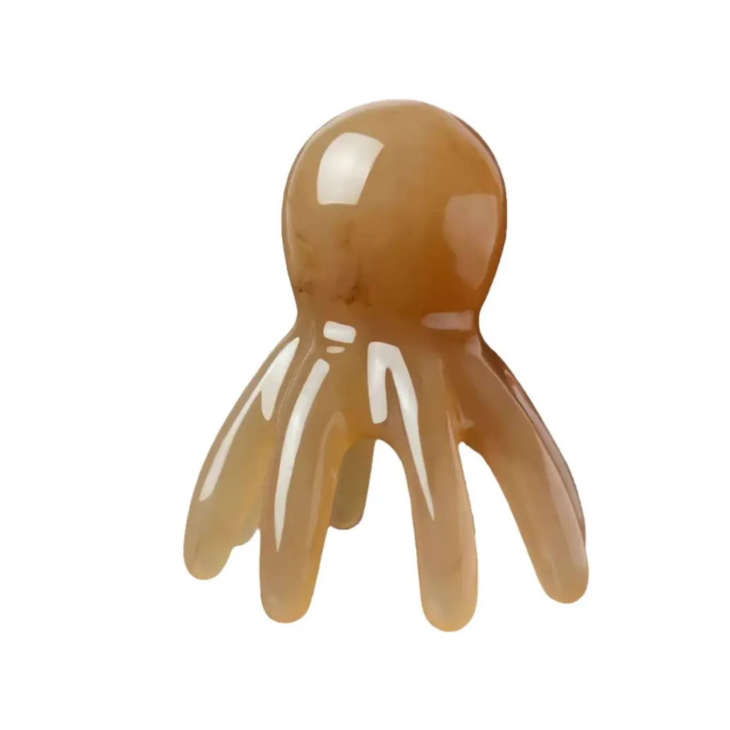 Octopus massage comb head meridian massager head, octopus portable