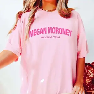 MMegan Moroney TheCloud9 Tour Shirt – Pink Country Concert Graphic Shirt, Western Music Fan Merch, Nashville Aesthetic Shirt for Women and Men, Gift For Him, Gift For Her. MUY MIH