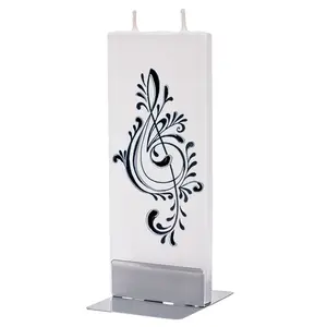 Treble Clef 2- Wick Candle