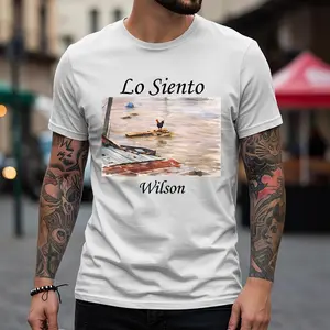 Lo Siento Wilson Rooster T-Shirt, Chicken Meme Shirt, Viral Cast Away Parody Gift, Spanish Funny Rooster Shirt, Unhinged Animal Shirt - scs16845