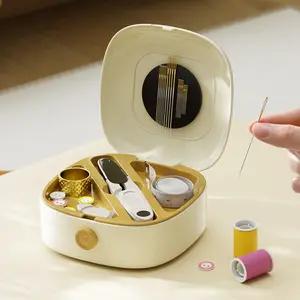 Portable Magnetic Sewing Kit – All-in-One Needle & Thread Organizer  Easy to Use, No Lost Needles, Compact Pocket Size, Perfect for Emergency Fix, Travel, Dorm & Everyday Clothing Repair