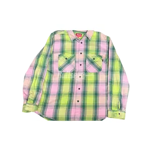 Supreme Heavyweight Flannel Shirt Green