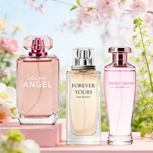 3PACK/10.1oz Women's Luxe Perfume Collection | Quince Lychee Musk, Vanilla Berry Woods & Raspberry Amber Tonka | Signature Fragrance Trio for Her, Everyday Elegance, Refined Scent Options