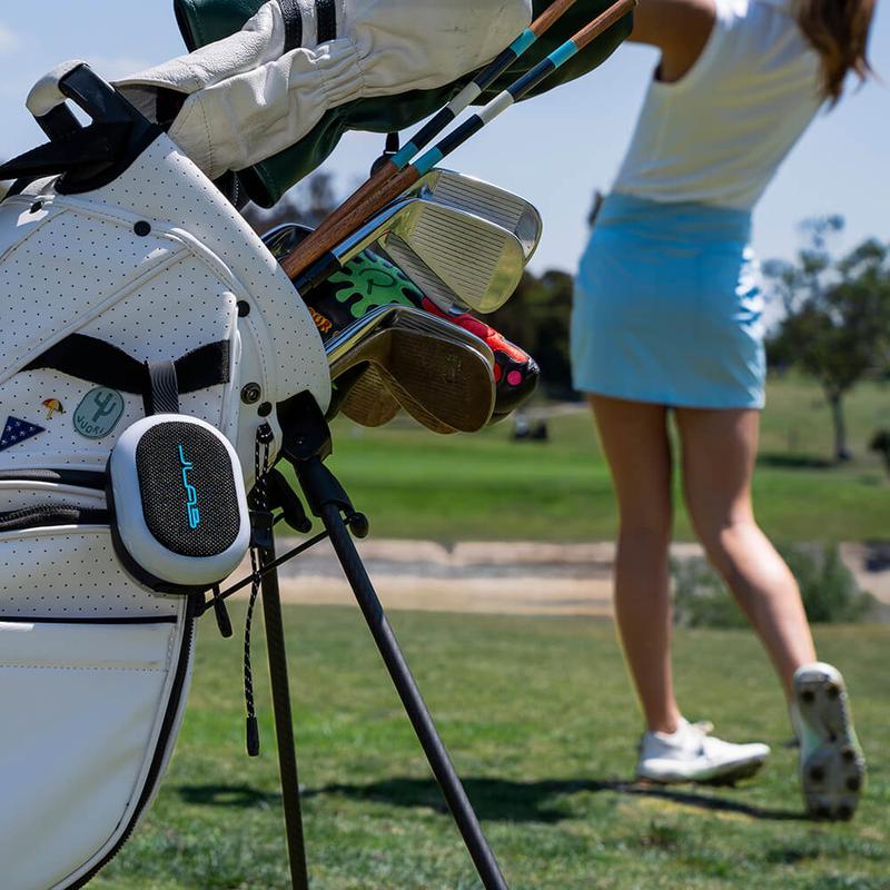 JLab Pop Party Ultra-Portable Bluetooth Speaker 5W Driver 8+ Hours Playtime RGB Lighting IPX5 Splashproof Audio & USB-C Charging