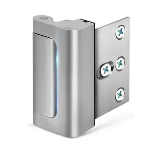 Heavy Duty Door Reinforcement Lock – 800 lbs Force Resistance, Easy Install, Anti-Kick, Childproof Security for Home Defense