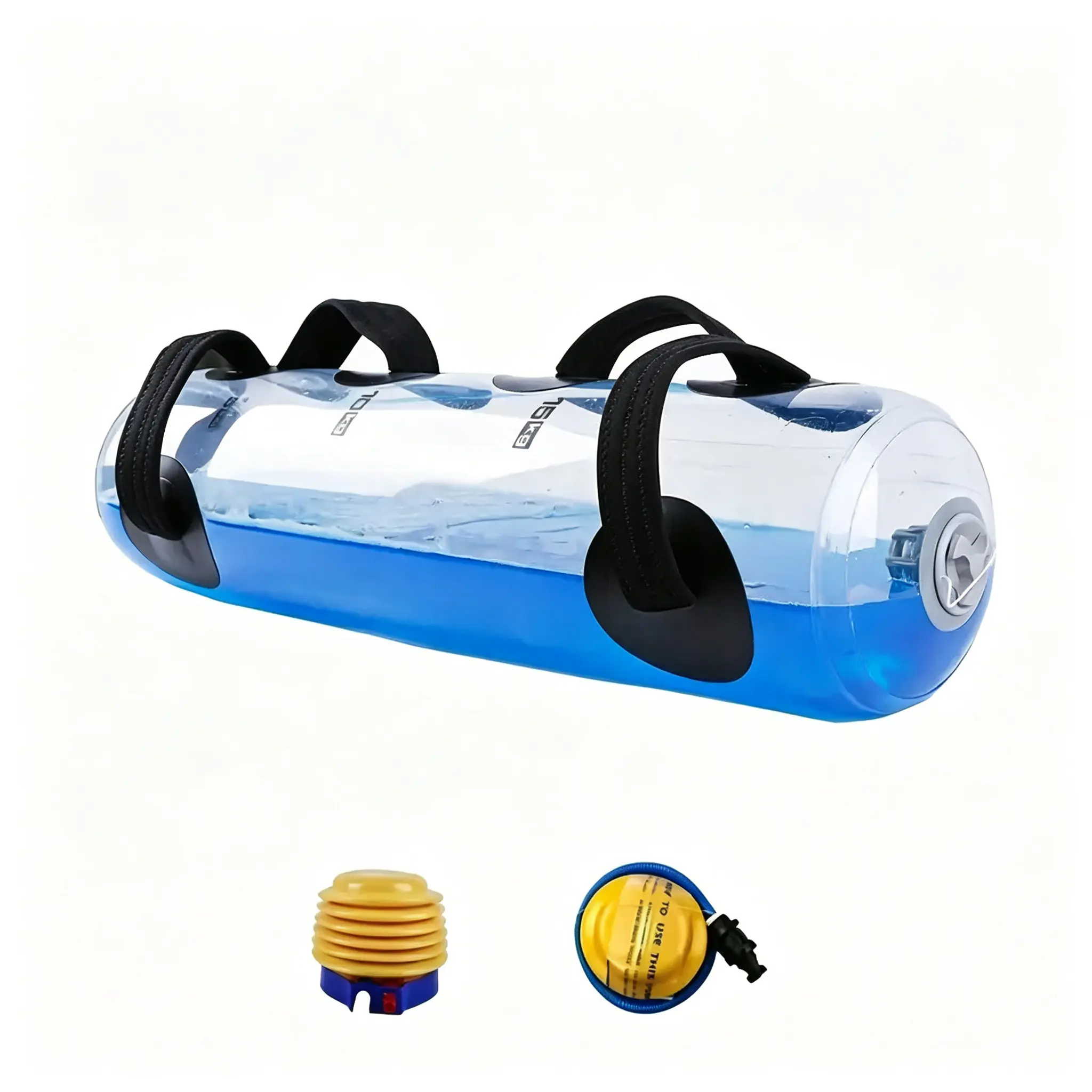 Portable Water-Filled Leak-Proof Weight-Bearing Water Bag, 20kg/35kg Iron Plate Alternative, Comfortable Grip, At-Home Squat & Deadlift Muscle Training Equipment
