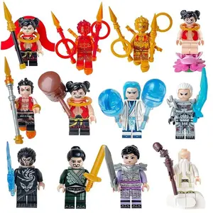 Building blocks, figures, mercenaries, toys, mini figures, humanoid dolls, children's toys, birthday gifts, cartoon characters.