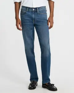 Express Slim Straight Dark Wash Jeans