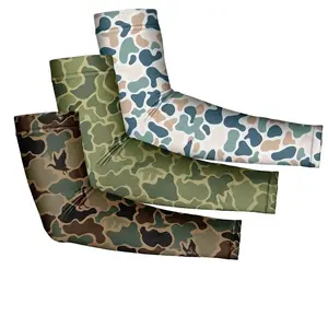 3 Pair Hunting Camo UPF 50+ UV Protection, camo Sun Protection UV Garden Arm Sleeves, Duck Hunting Camo Arm Sleeves UPF 50+ UV Sun Protection Cooling Sleeves