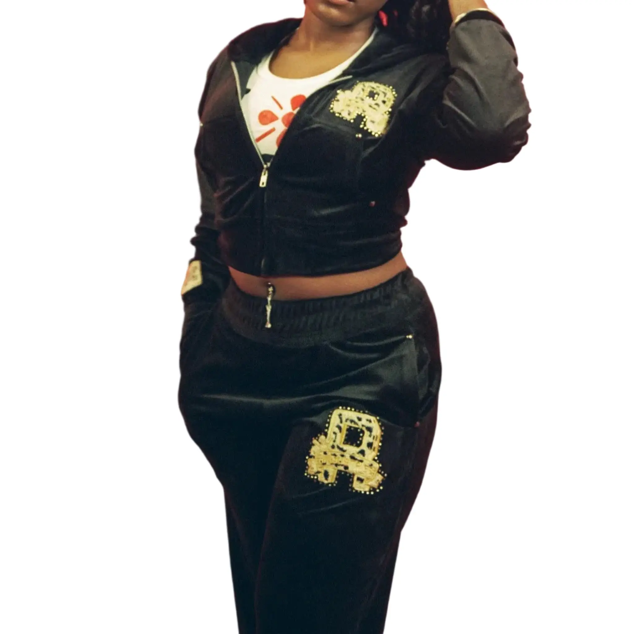 "REIGN PATCH" SWEATPANTS - CHEETAH PRINT