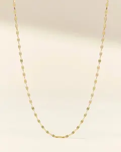 Gold Confetti Chain Necklace