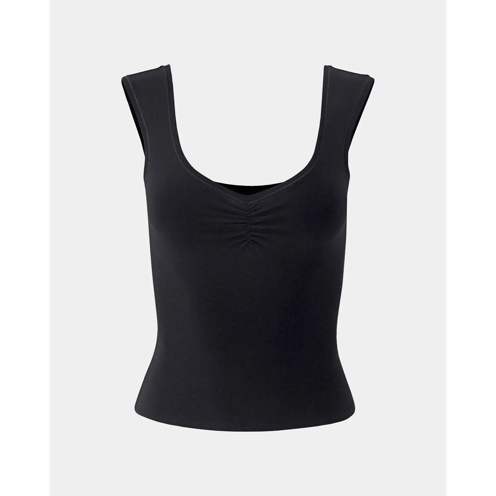 Softie Cotton Ruched Tank