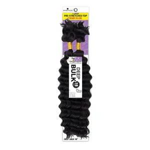 Shake-N-Go Human Hair Blend Braids Organique Pre-Stretched Top Deep Bulk (18"-22")