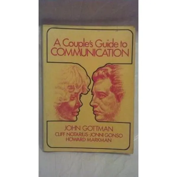Used Like New Self-Help Book - A Couple's Guide to Communication by John Gottman (Soft Covers, English) - Includes Practice Exercises for Couples, Research Press
