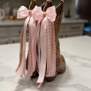 Decorative Boot Bows, Stylish Accessories for Women