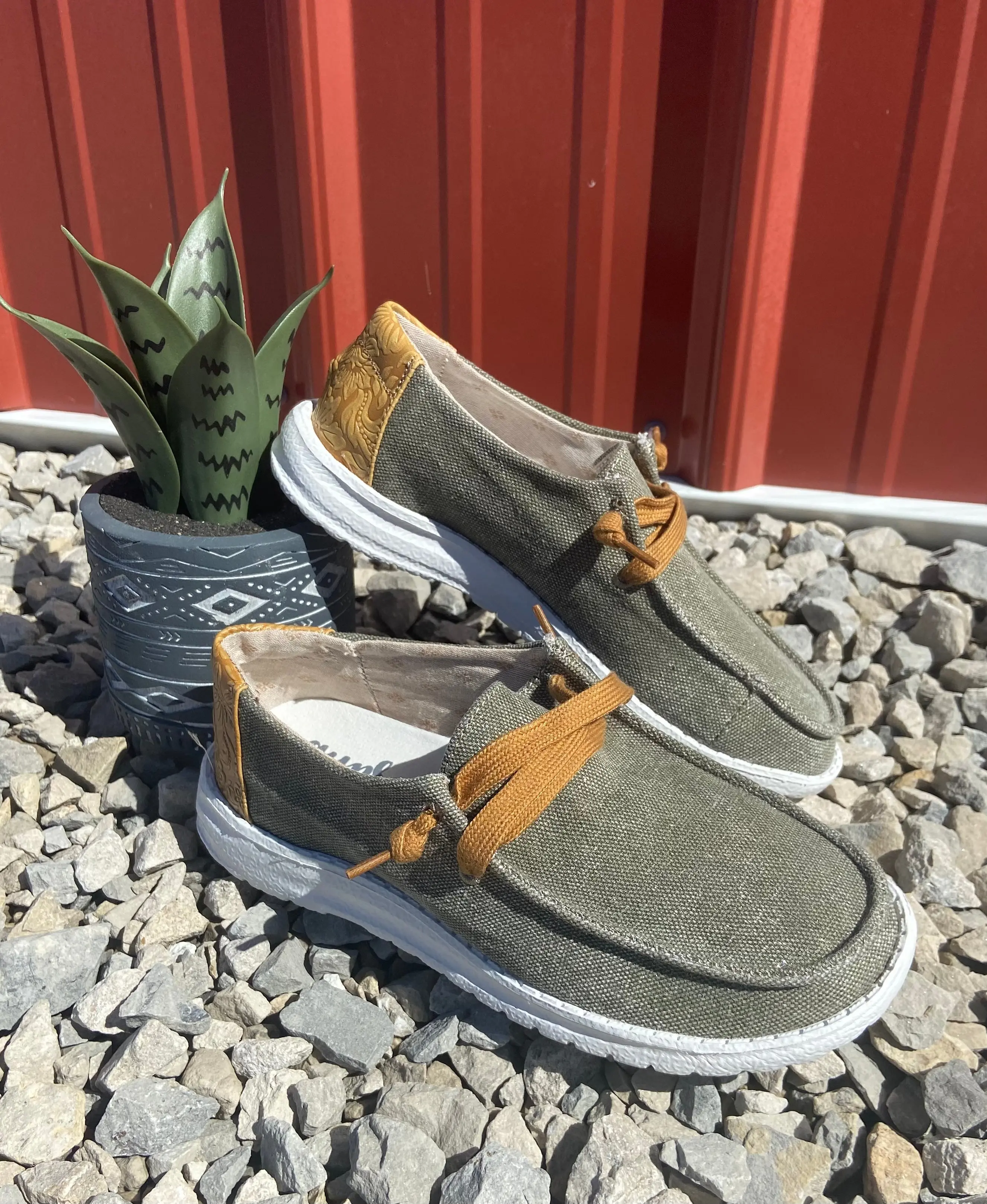 SALE Gypsy Jazz 'Spiral' Casual Slip On Shoe