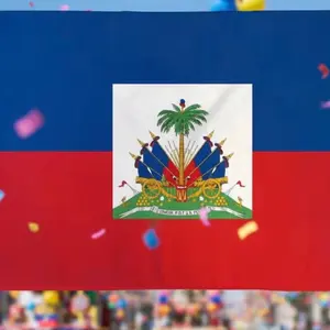 Haiti Haitian Flag  | 3x5 Ft | Premium 150D Polyester | Indoor & Outdoor