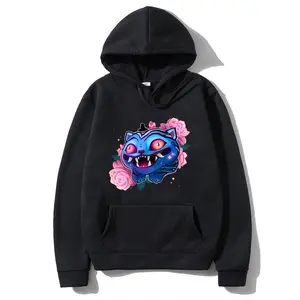 Demon Hunters Derpy Tiger Graphics Hoodie Men Women's Clothes Fashion Funny Hip Hop Top Fleece Unisex Long Sleeve Pullovers Menswear Polyester Autumn Medium Fit