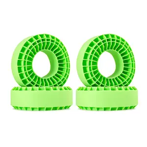 INJORA Silicone Rubber Insert for 118-122mm 4.75" OD 1.9" Wheel Tires(Large Green)