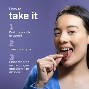 ZEPH Focus - Dietary Supplement for Enhanced Focus and Memory - Vegan, Gluten-Free, Dairy-Free - Chocolate Flavor - 30 strips Increase brain activity & focus, Brain Health Support Vitamin Healthcare