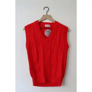 Vintage Chunky Sweater Vest