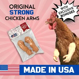 As Seen On FB Strong Chicken Arm Armed Chicken Meme Chicken Arm For Chickens Black Friday