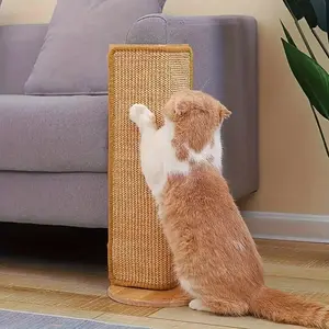 Perfect Hassle-Free Jute Cat Scratcher, Durable Jute Cat Scratch Pad, Sofa Safe Design, Ideal for Play and Rest, Perfect Gift for Cats