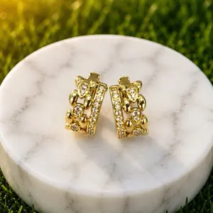 14k Gold plated earrings