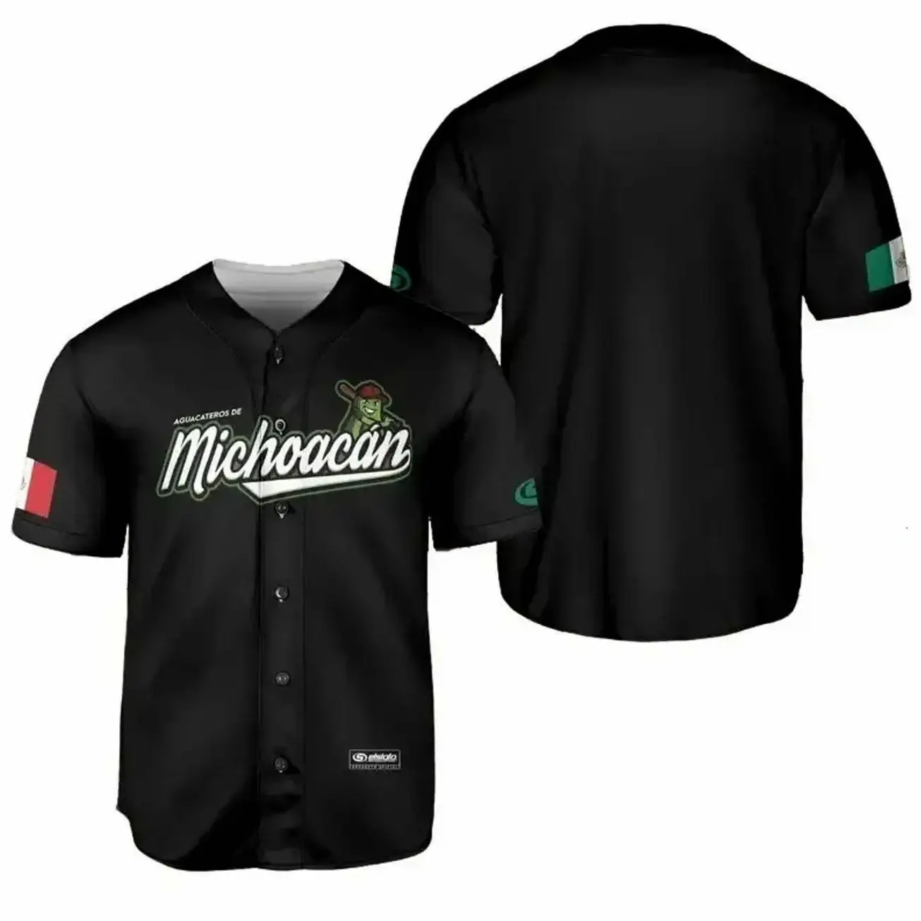 Michoacán Mexico Baseball Jersey, All Over Print Sports Jersey, Unisex Game Day Shirt for Men Women Youth 16F