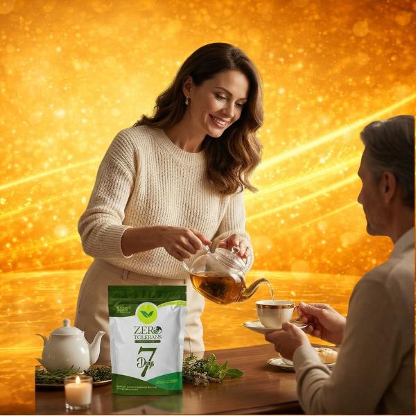 Zero Tolerans Morning Boost Herbal Tea, 28 Tea Bags, Botanical Tea Blend