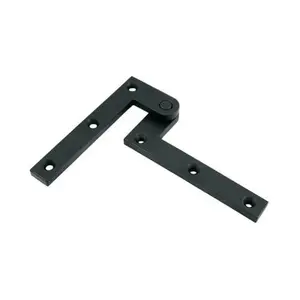Deltana PH40U19 Concealed Pivot Hinge, 4.37x0.62x1.87 in, Black Solid Brass, Weatherproof, Corrosion-Proof, Concealed Hinges