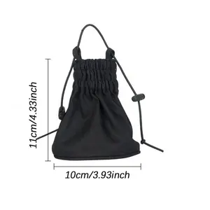 Portable Nylon Pocket Hair Dryer Cover, Universal Blow Dryer Bag, Styling Cape for Curling, Lightweight & Durable Design