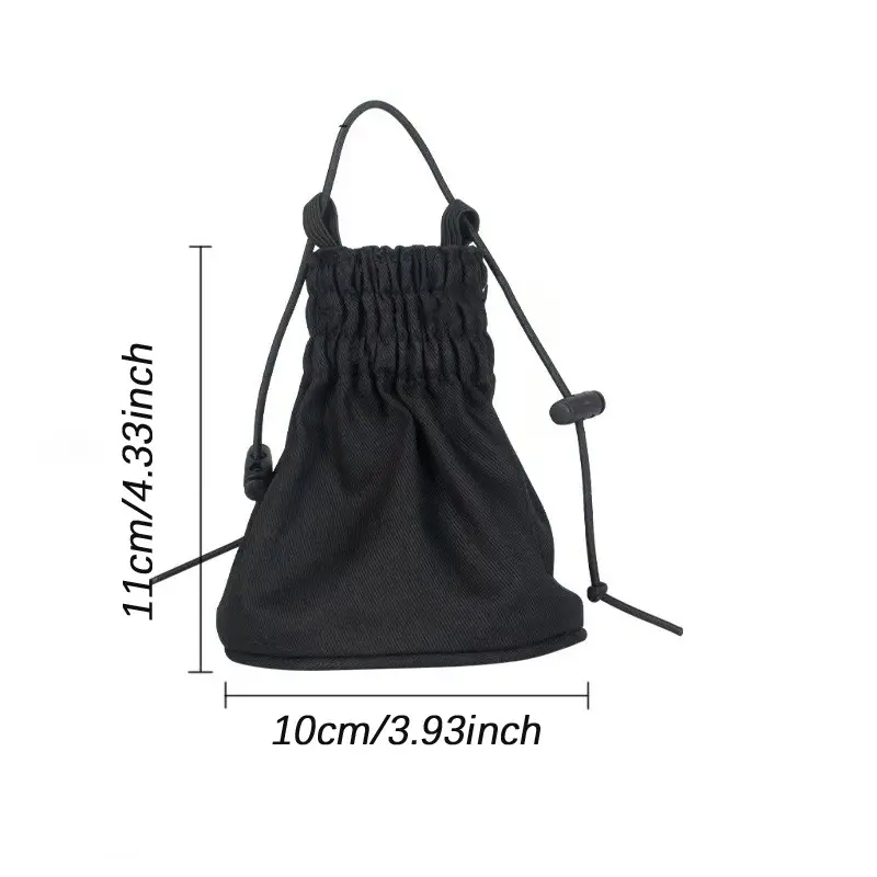 Portable Nylon Pocket Hair Dryer Cover, Universal Blow Dryer Bag, Styling Cape for Curling, Lightweight & Durable Design