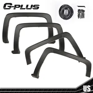 New Factory Style Fender Flares Fit For 2014-2019 Chevy Silverado 1500 2500 3500