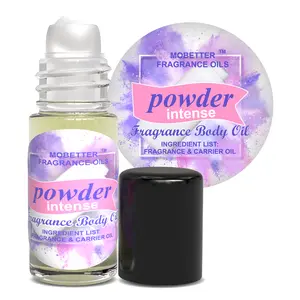MOBETTER FRAGRANCE OILS Powder Intense 1 Oz Perfume Fragrance Body Oil for Unisex