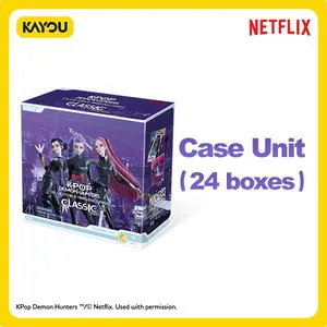 One Sealed Case-KPop Demon Hunters-Collectible Trading Cards-Classic Edition-001-NA-Series 1-A(24 Boxes, 20 Packs per Box)