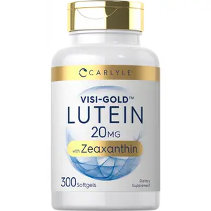 Carlyle Lutein and Zeaxanthin 20mg | 300 Softgels | Eye Health Vitamins | Non-GMO & Gluten Free Supplement