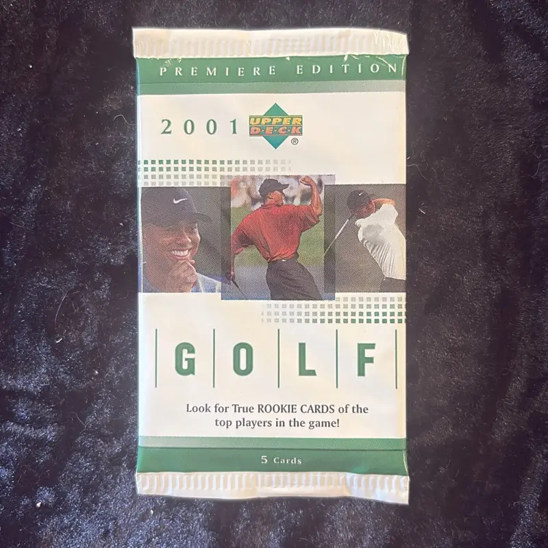 1 Rack Packof 2001 Upper Deck Golf Premier Edition 1 Rack Packof 2001 Upper Deck Golf Premier Edition